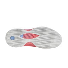 KSwiss Hypercourt Supreme 2 HB Clay/Sand Court Tennis Shoes white/light blue/pink for women